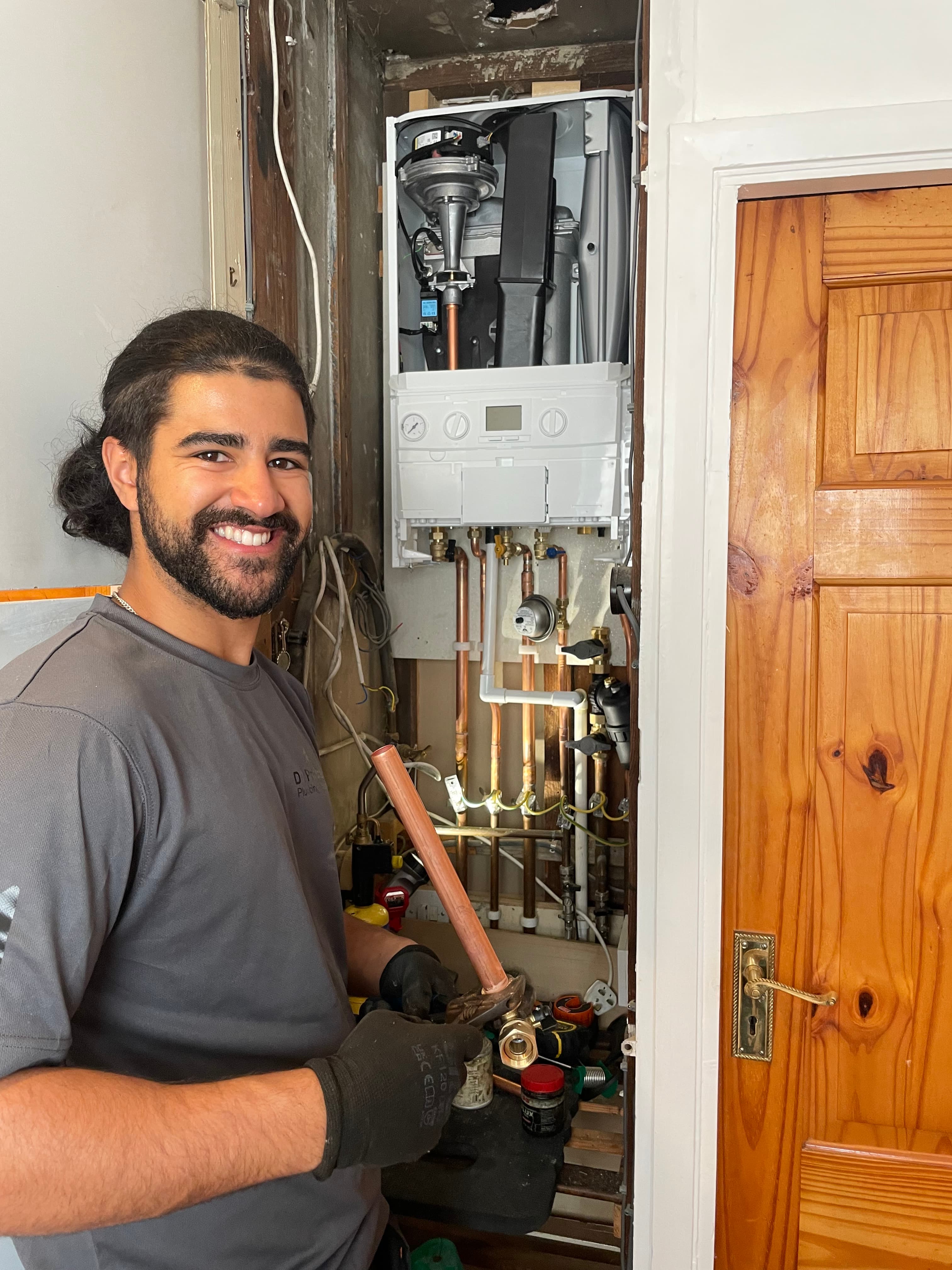 New boiler installation